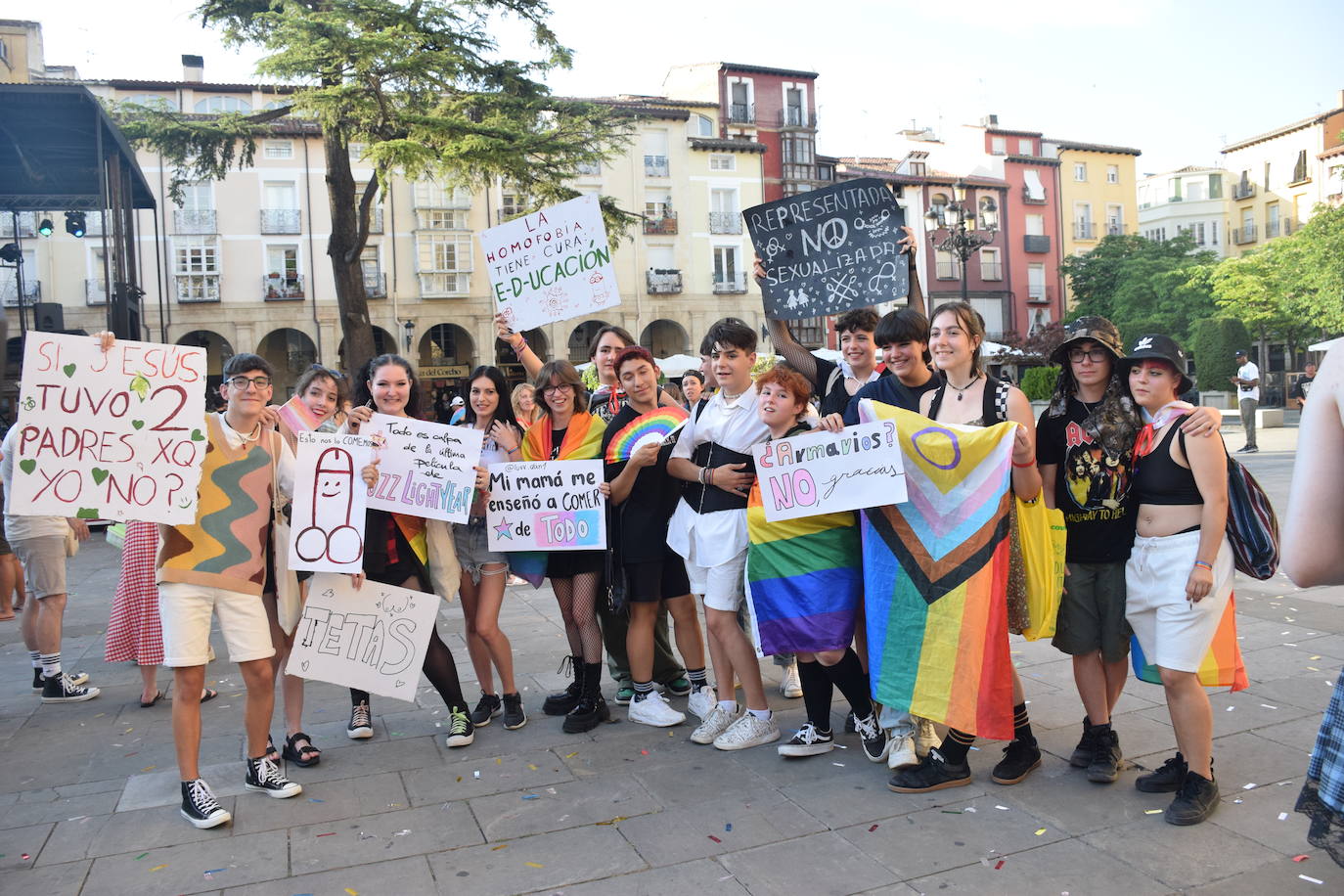 Fotos: Celebración del Orgullo LGTBIQ+ en Logroño