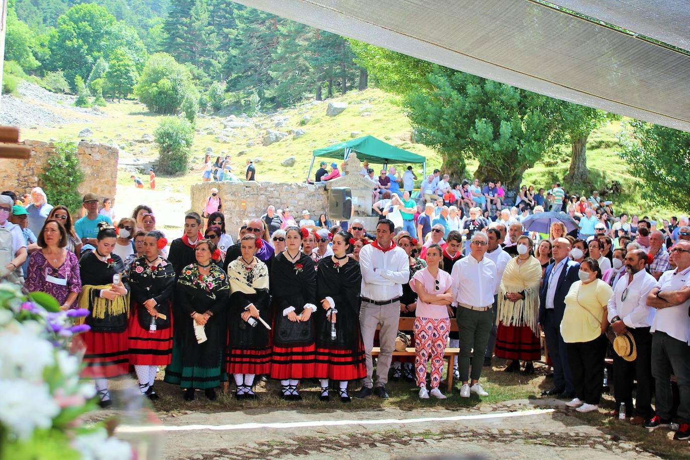 Fotos: Caridad Grande en la ermita de Lomos