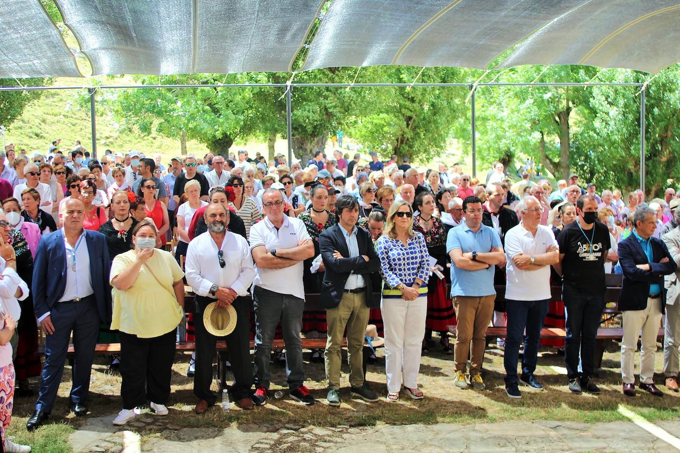 Fotos: Caridad Grande en la ermita de Lomos