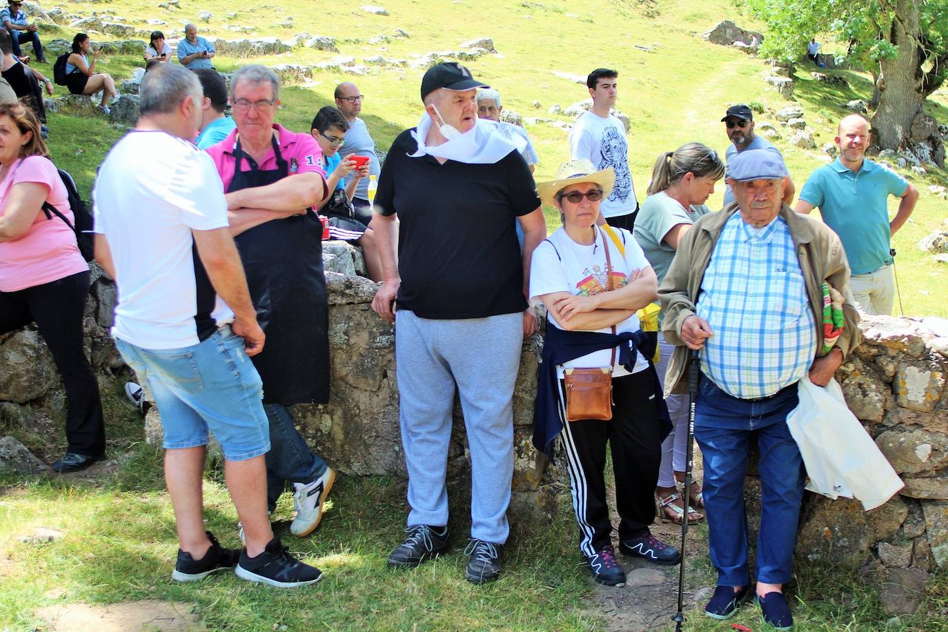 Fotos: Caridad Grande en la ermita de Lomos