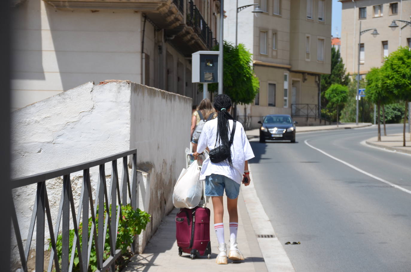 Fotos: Momento de la recogida en el festival Holika
