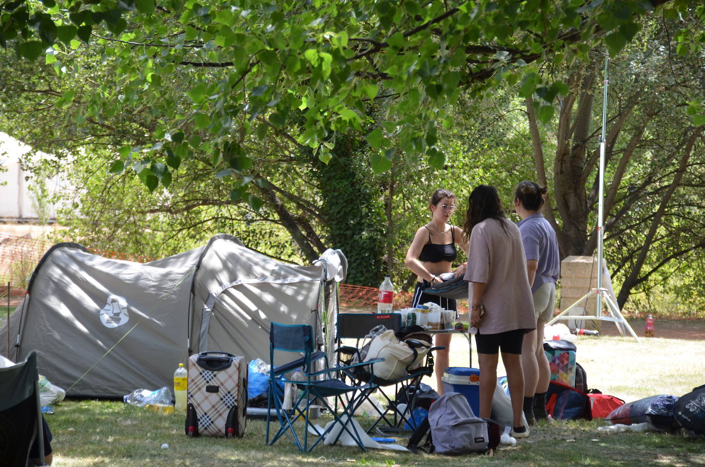Fotos: Momento de la recogida en el festival Holika