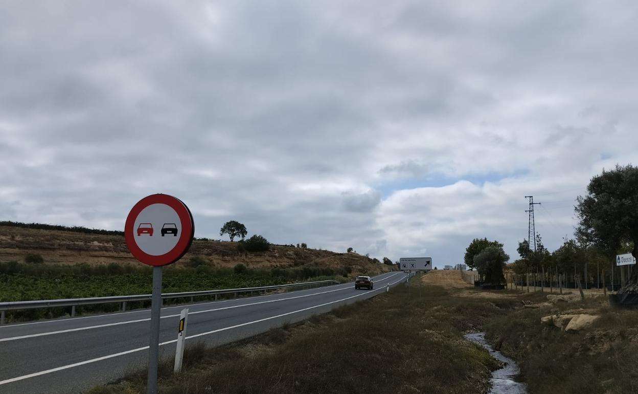 Imagen de lugar donde ha sido el accidente