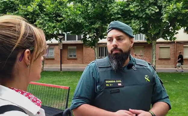 Saul Arenzana, guardia civil (UFP/SIR)