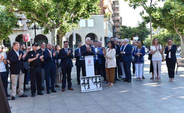 Logroño rememora el 25 aniversario del secuestro y asesinato de Miguel Ángel Blanco