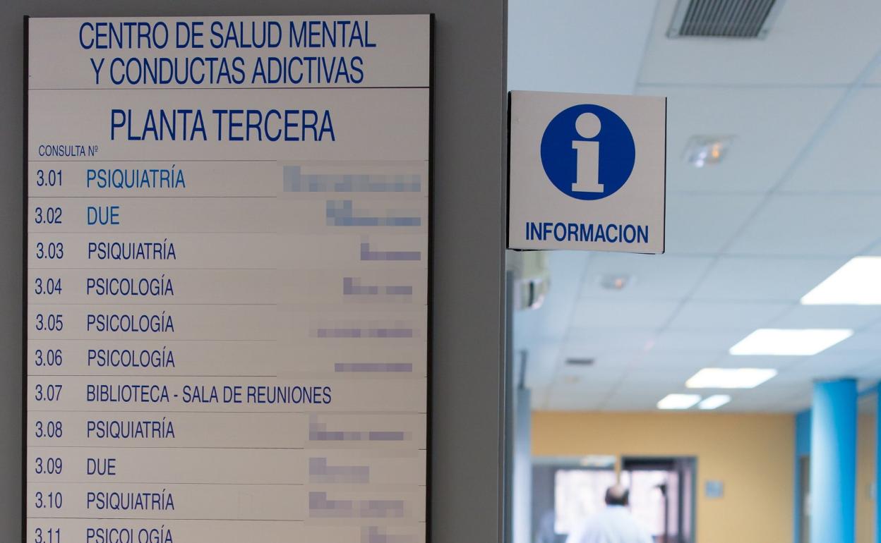 Imagen del Centro de Salud Mental y Conductas Adictivas creado en el ambulatorio del Centro de Salud Espartero. 