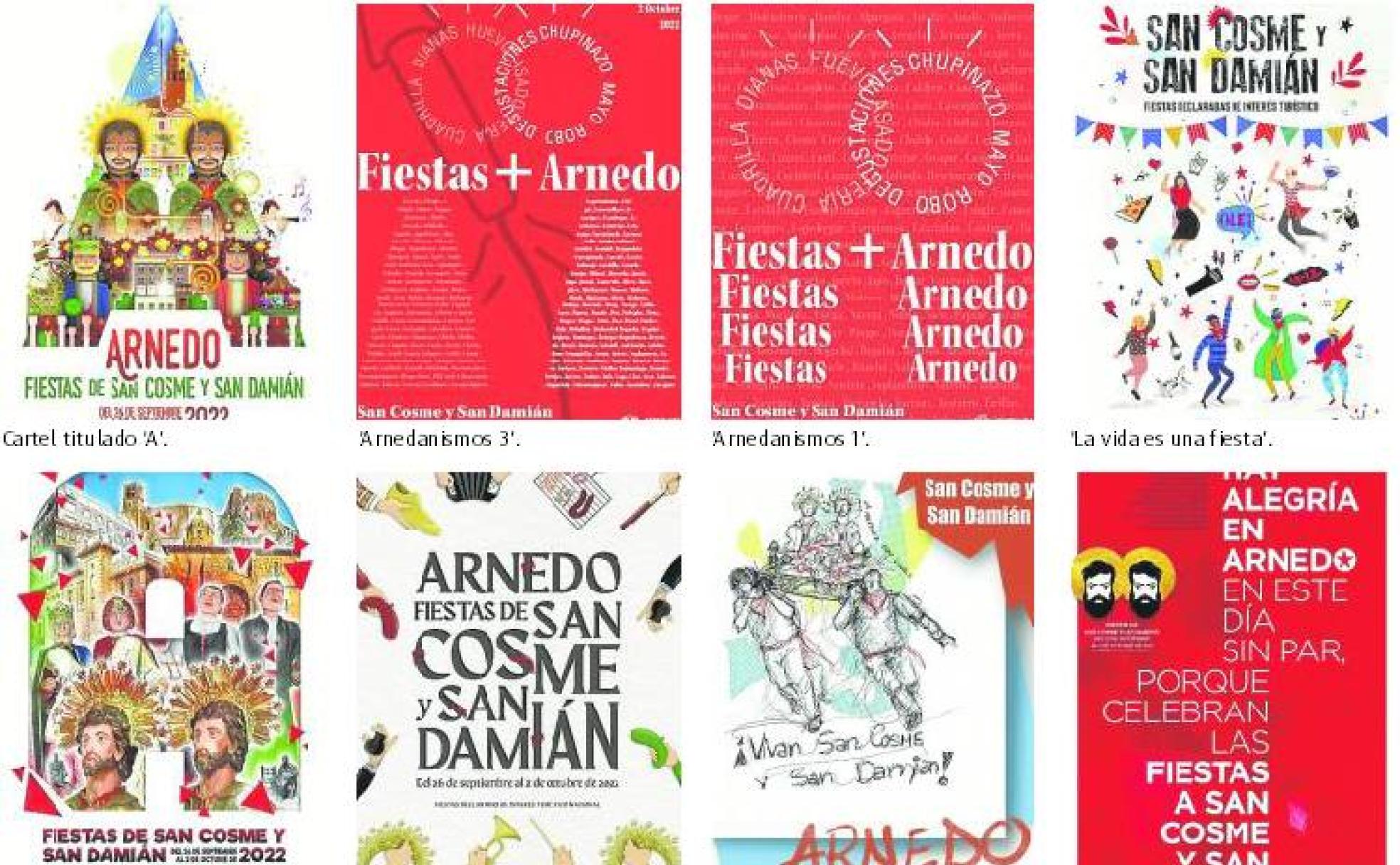 Doce candidatos para unas fiestas de interés nacional