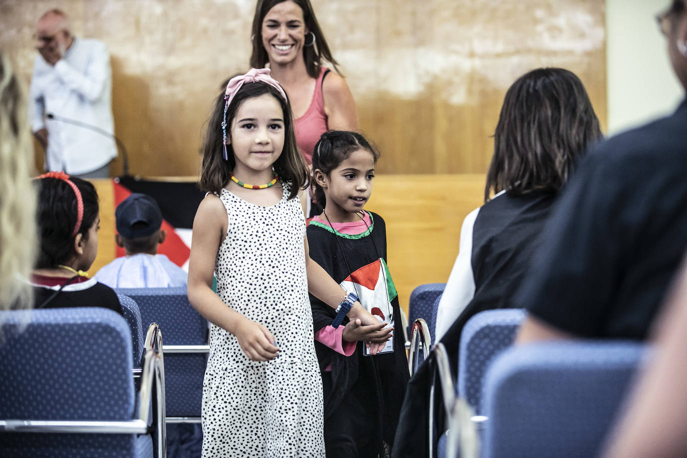 Fotos: Las familias riojanas se encuentran con los niños saharauis de &#039;Vacaciones en paz&#039;