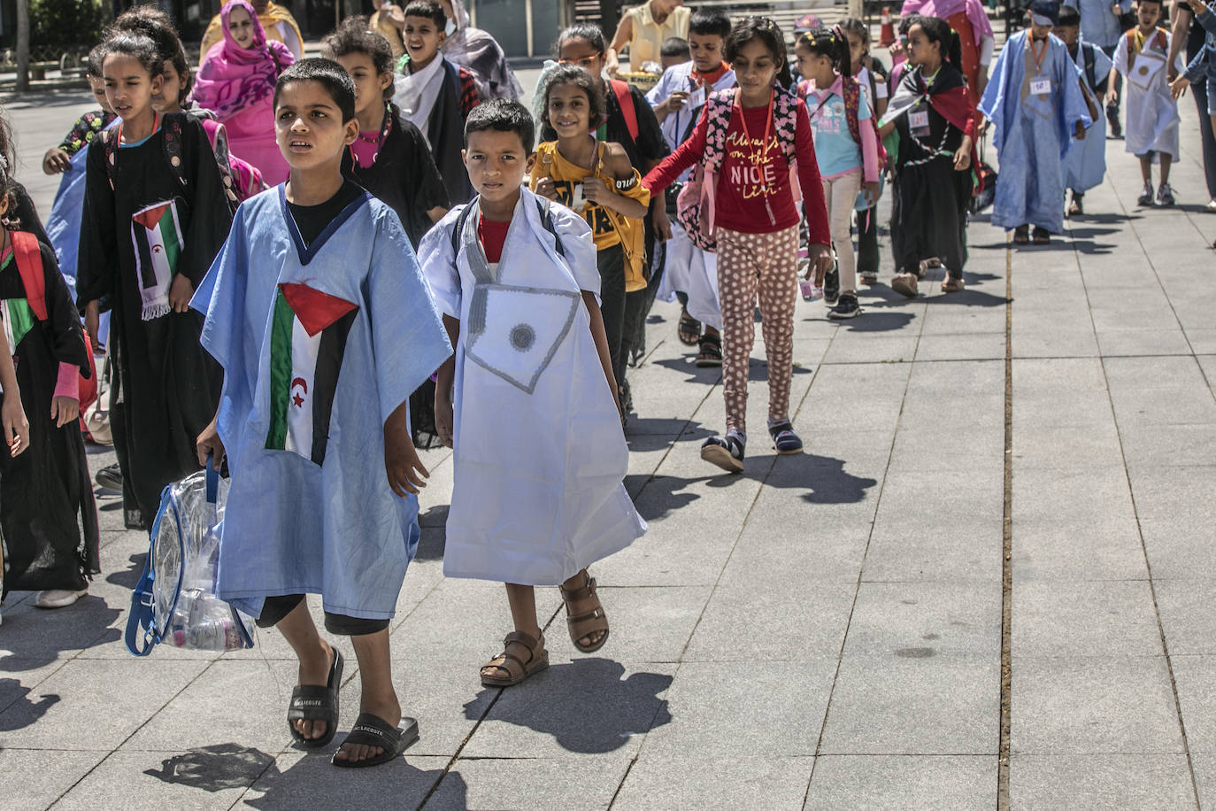 Fotos: Las familias riojanas se encuentran con los niños saharauis de &#039;Vacaciones en paz&#039;