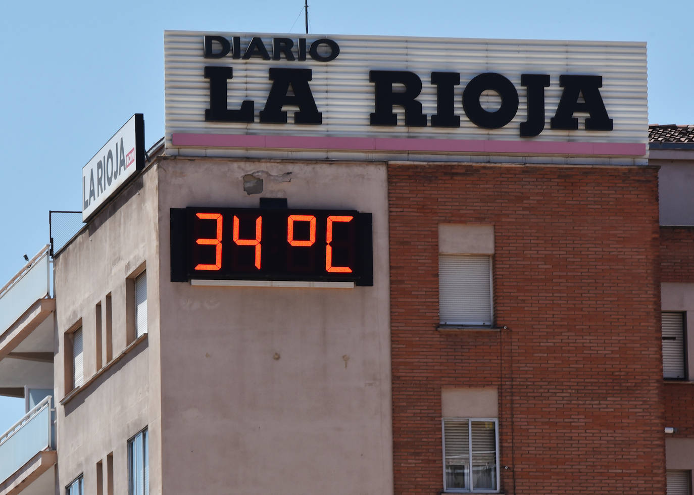 Fotos: Domingo de calor en Logroño