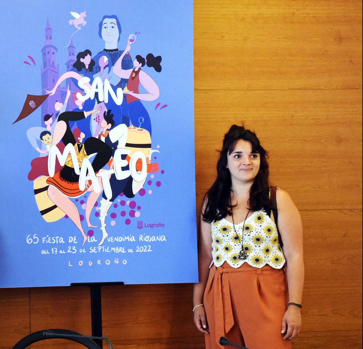 Cartel de San Mateo Logroño 2022