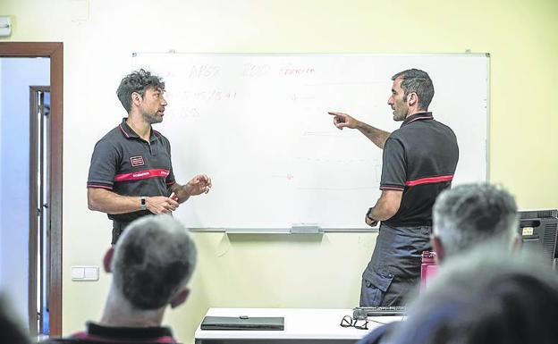 11.00 h. En el aula de estudio, puesta en común de conceptos.