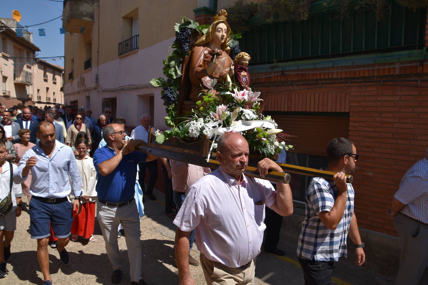 Fotos: Ausejo celebra la Virgen de la Anotigua