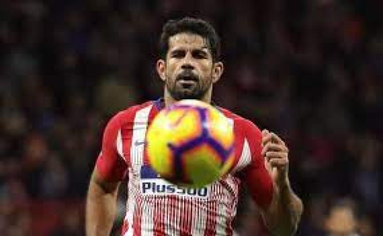 Diego Costa, durante su etapa en el Atlético Mineiro. 