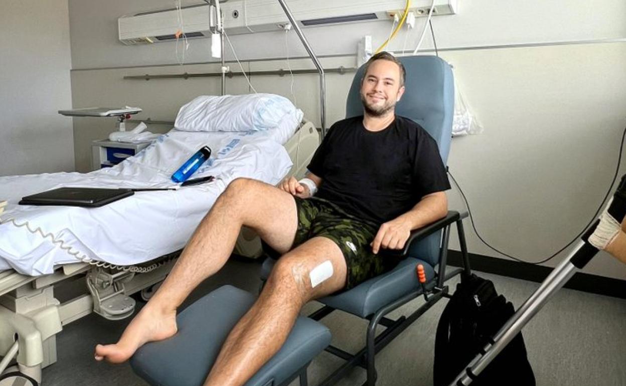 El mago Jorge Blass, operado en el hospital San Pedro