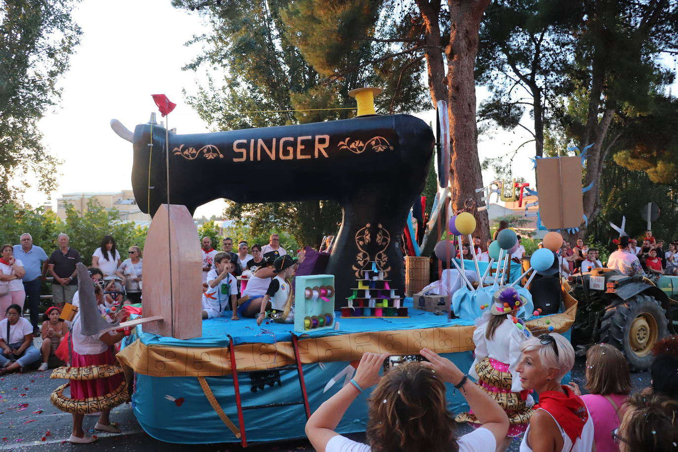 Fotos: El desfile de carrozas de Alfaro