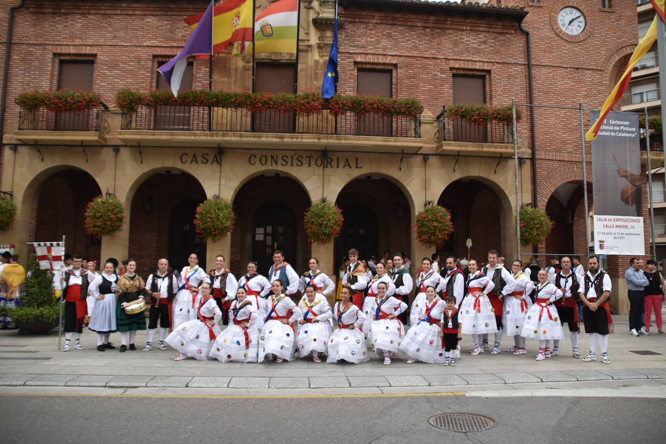 Fotos: Calahorra acogió el XXXII Festival Internacional de Danzas