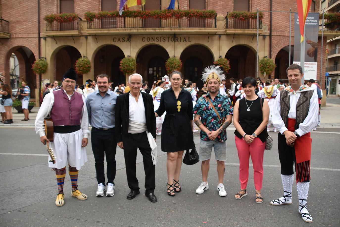 Fotos: Calahorra acogió el XXXII Festival Internacional de Danzas