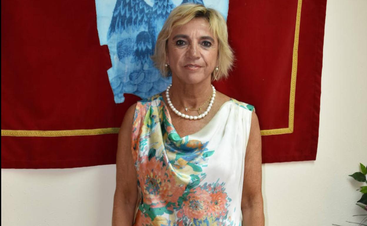 Julia Ramirez recibió un homenaje en Aguilar. 