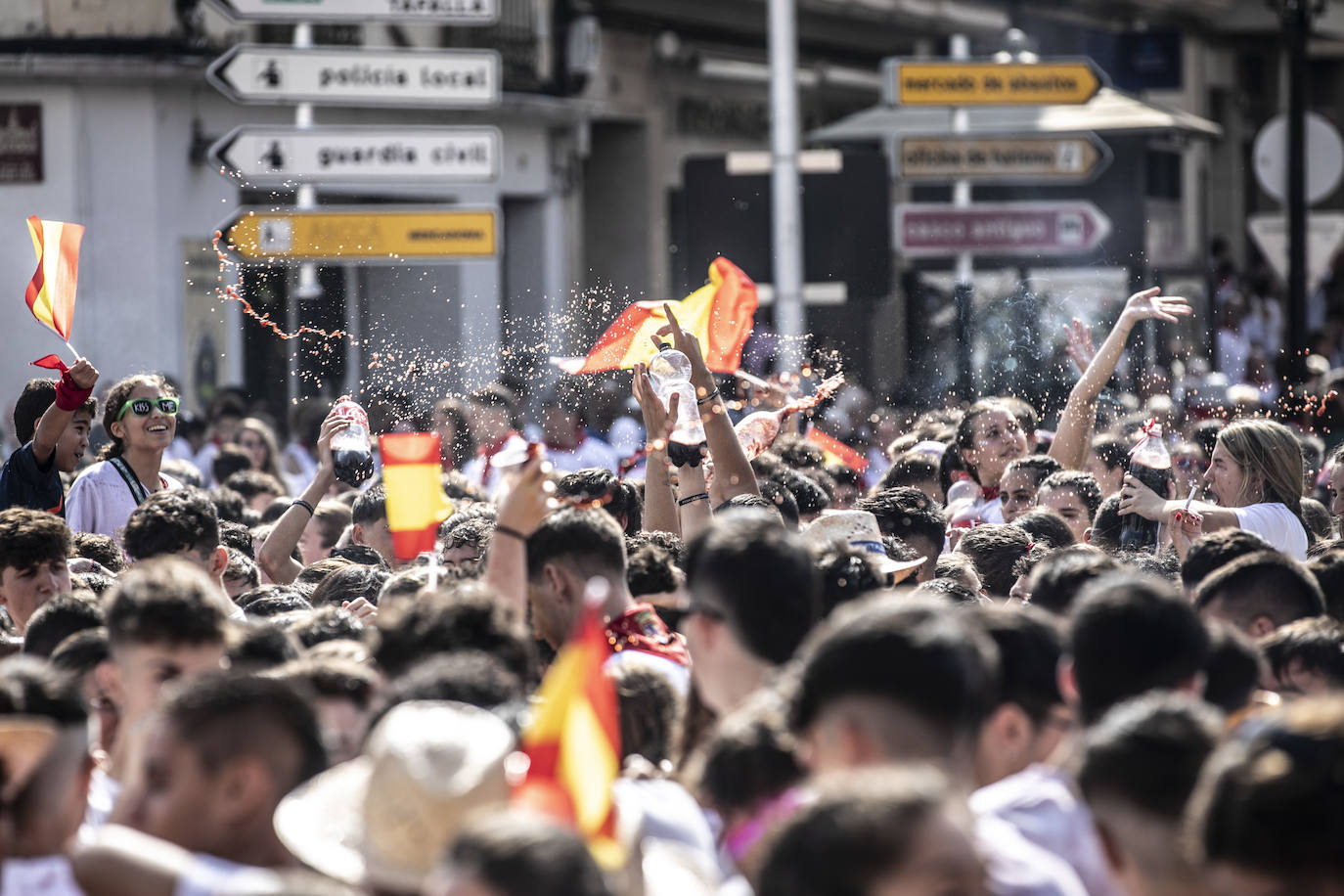 Fotos: Calahorra dispara el cohete