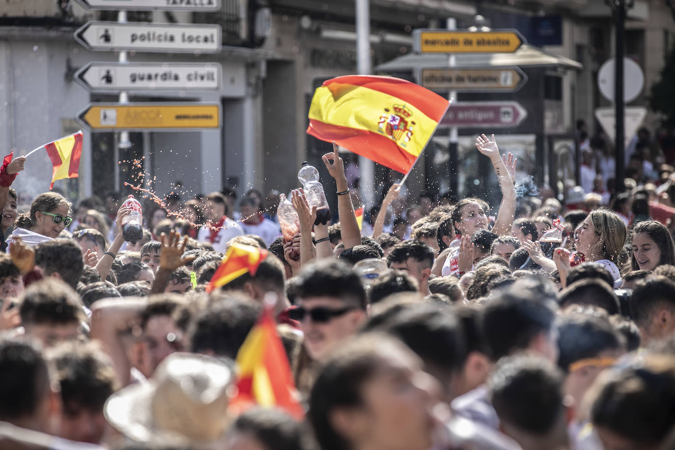 Fotos: Calahorra dispara el cohete