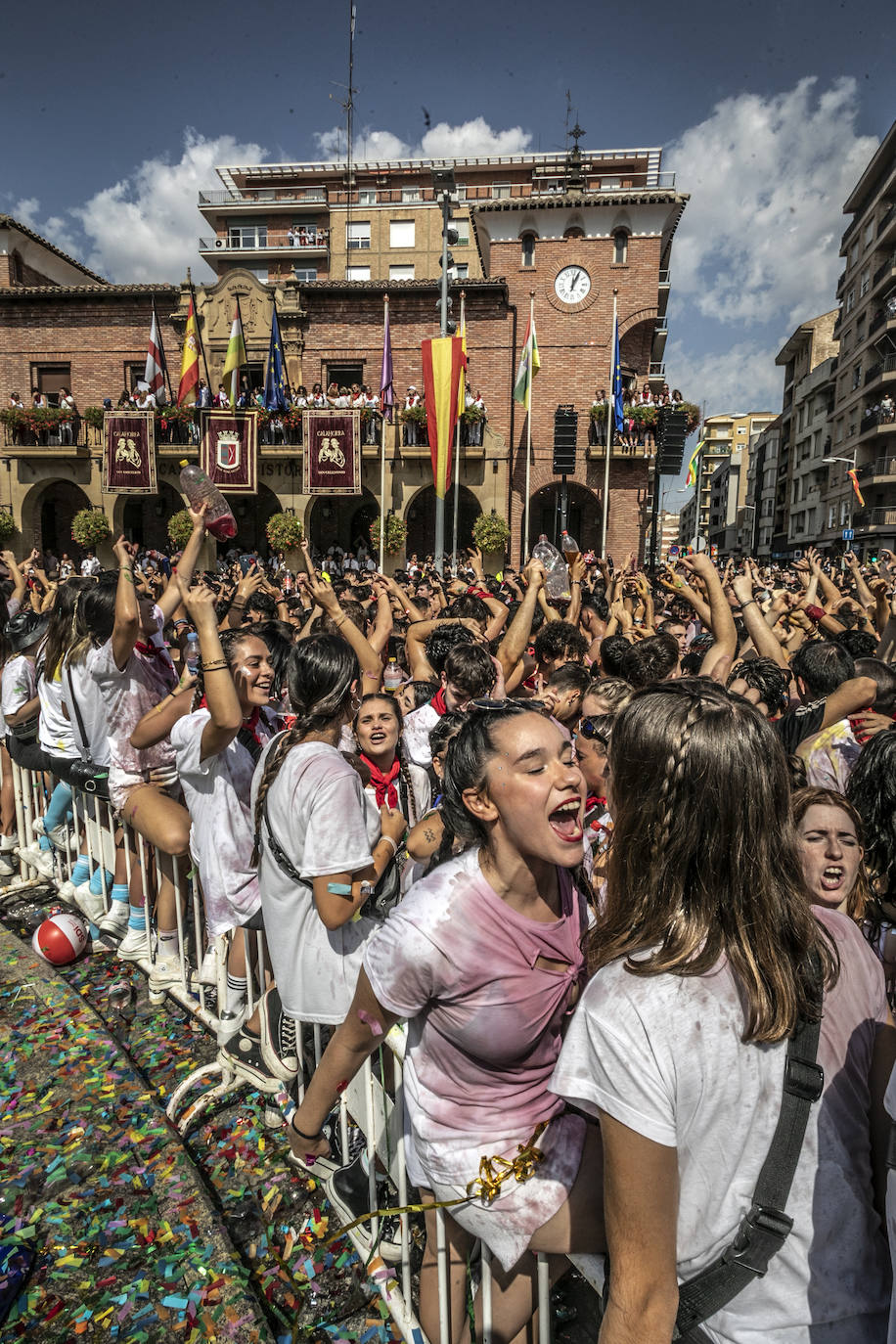 Fotos: Calahorra dispara el cohete