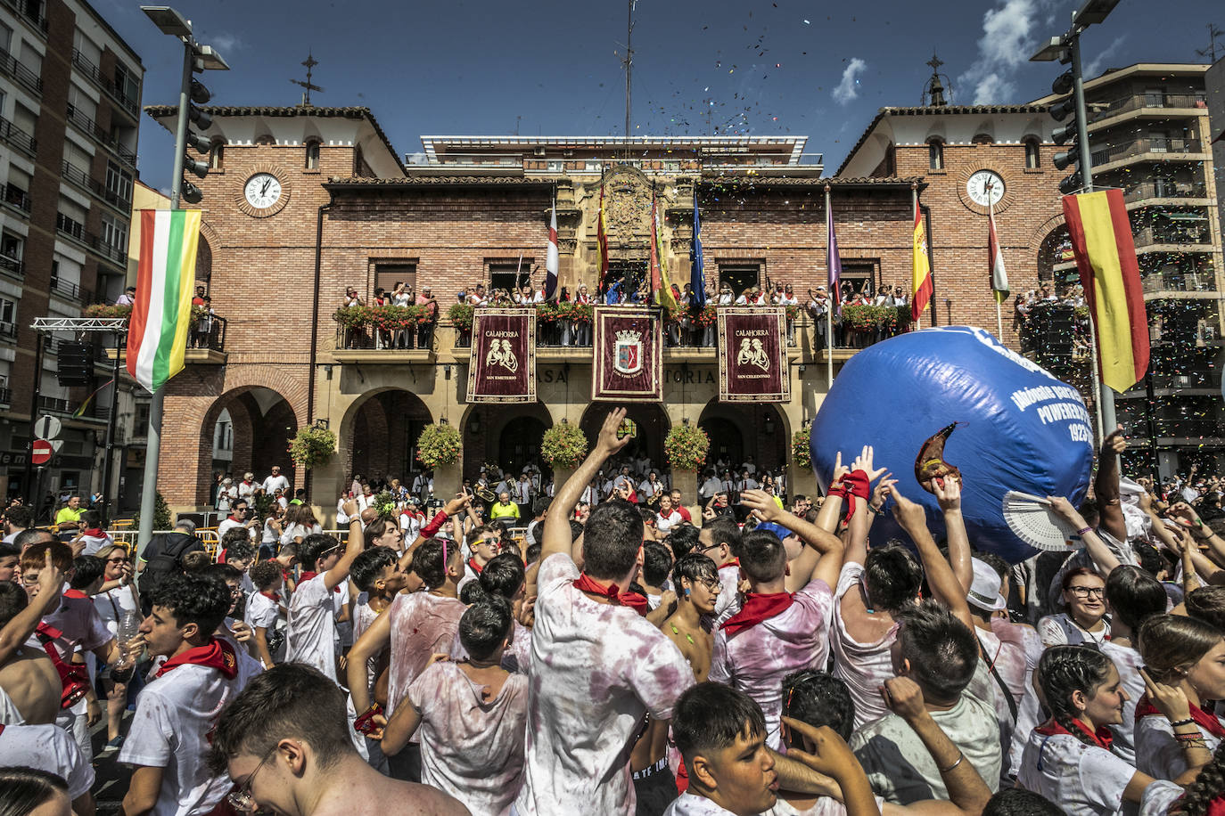 Fotos: Calahorra dispara el cohete