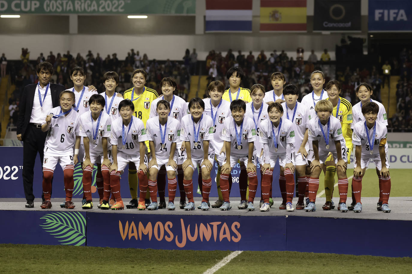 España ha logrado conquistar por primera vez el campeonato de Costa Rica 2022 imponiéndose en la final por 3 goles a 1 a Japón.