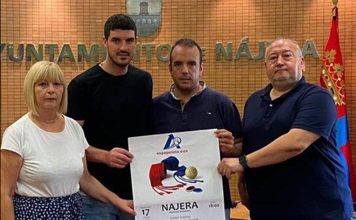 Nájera homenajeará a Álvaro Untoria ante su despedida como profesional