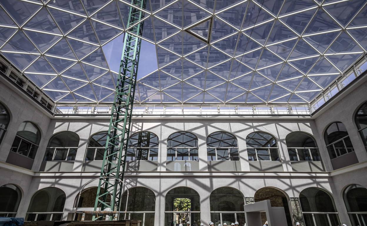 Los alumnos volverán al instituto Sagasta en enero