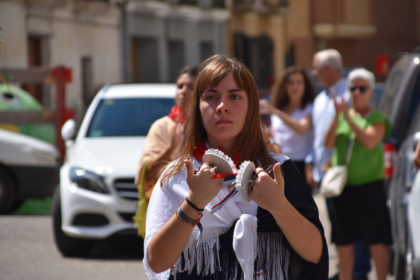 Fotos: El baile de la Gaita y Gigantes en Cervera para celebrar &#039;Sangilillo&#039;
