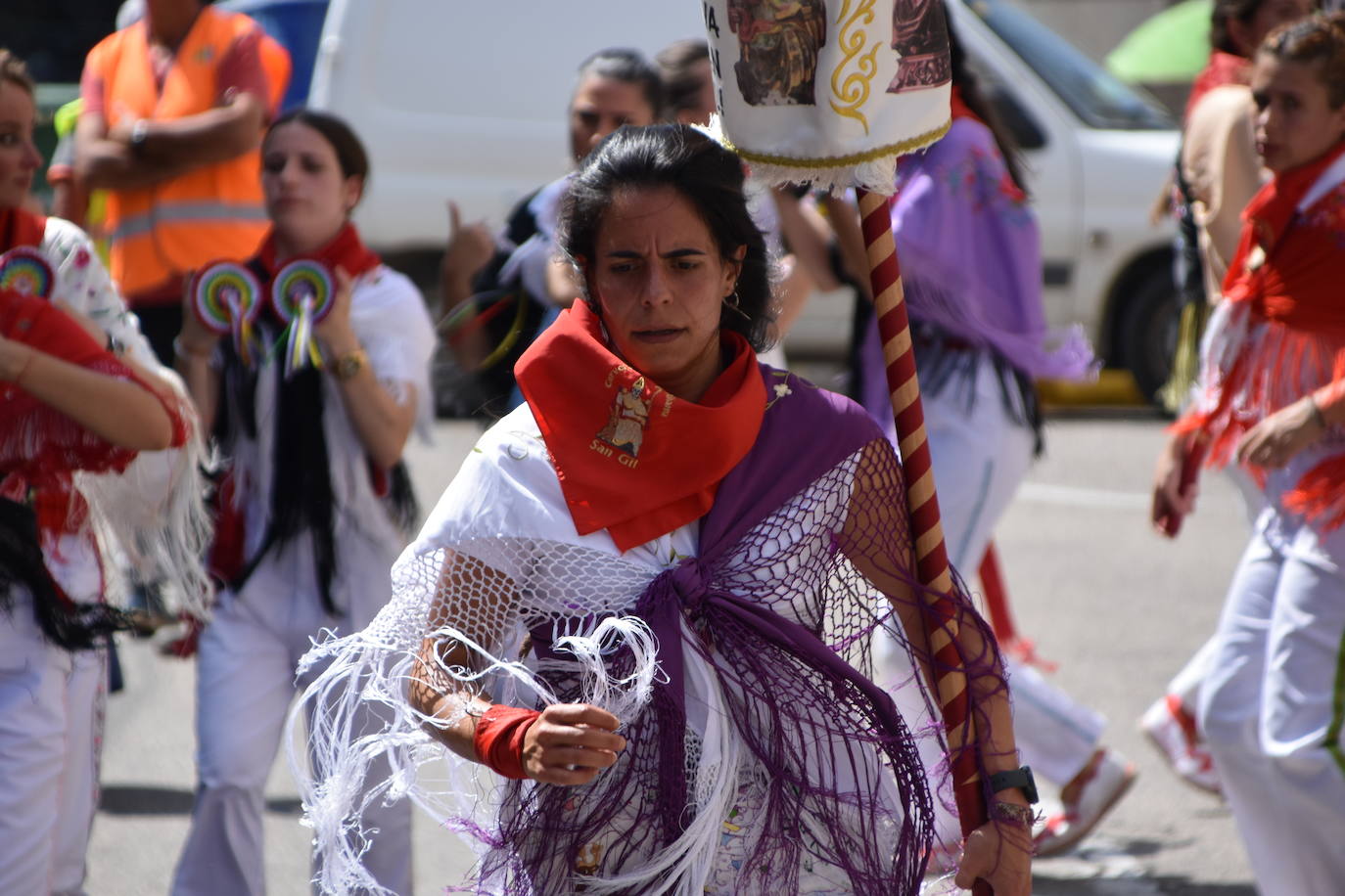 Fotos: El baile de la Gaita y Gigantes en Cervera para celebrar &#039;Sangilillo&#039;