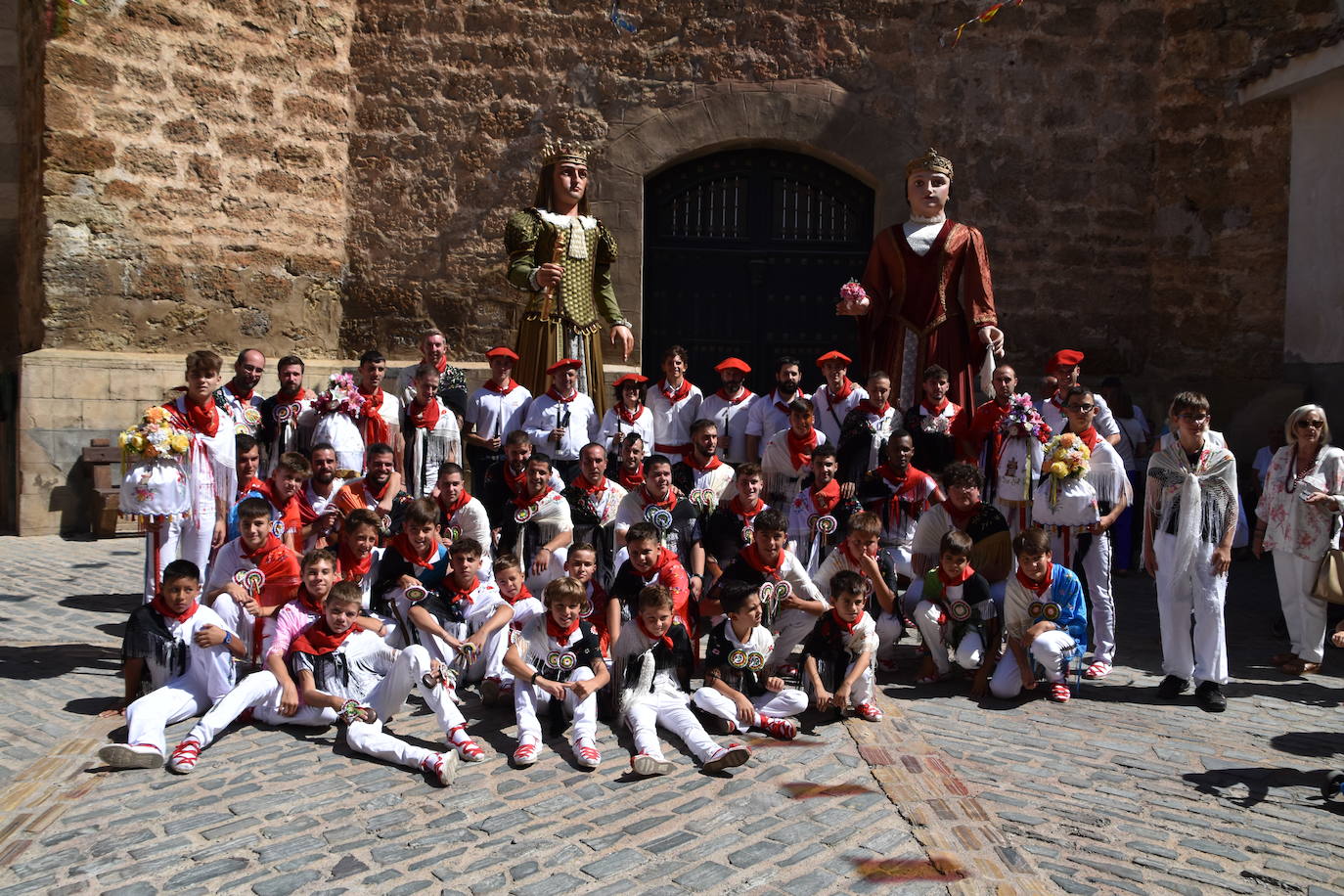 Fotos: El baile de la Gaita y Gigantes en Cervera para celebrar &#039;Sangilillo&#039;