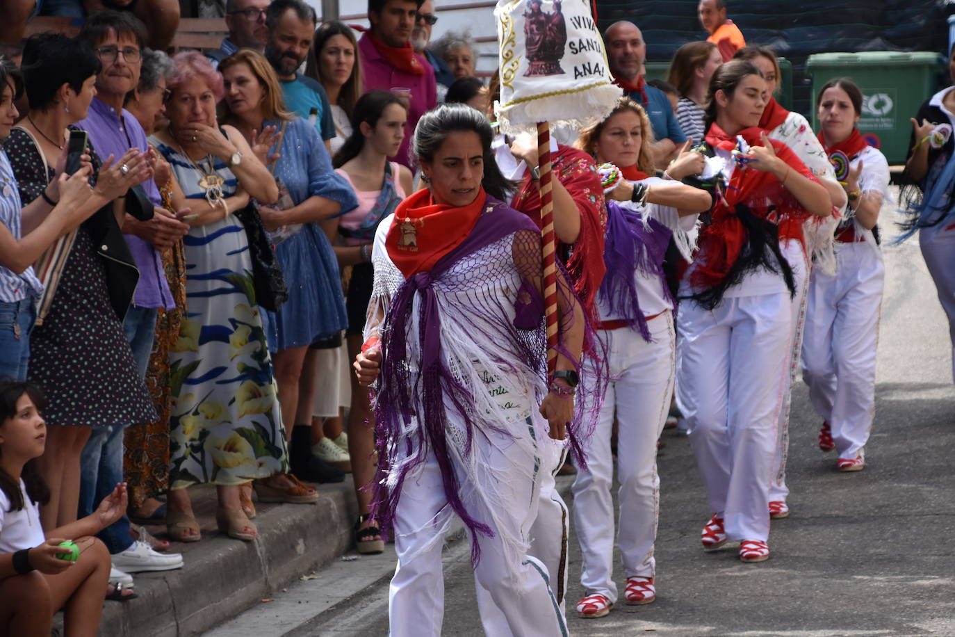 Fotos: El baile de la Gaita y Gigantes en Cervera para celebrar &#039;Sangilillo&#039;