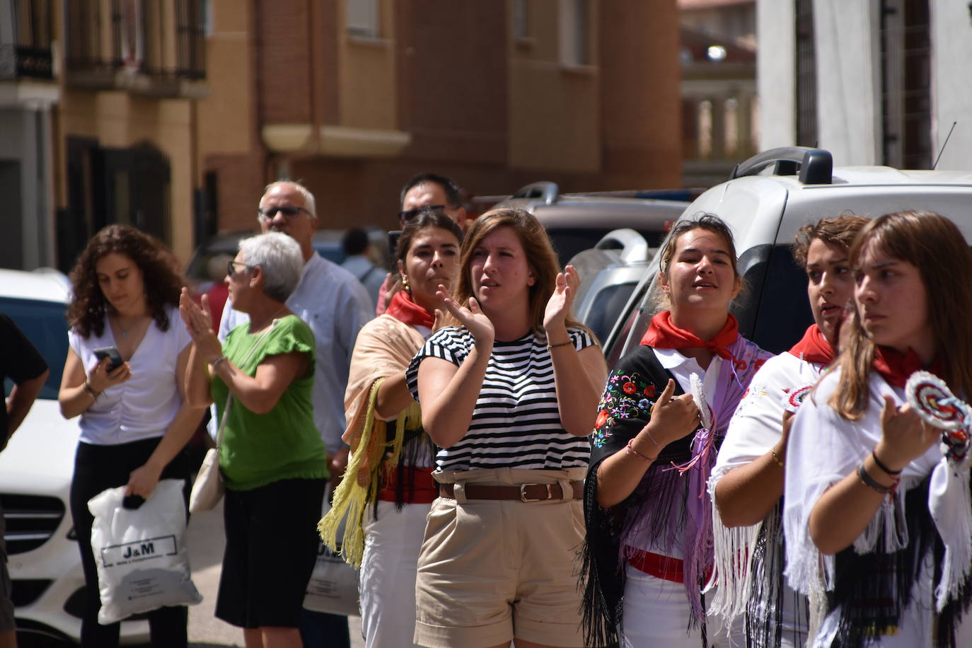 Fotos: El baile de la Gaita y Gigantes en Cervera para celebrar &#039;Sangilillo&#039;