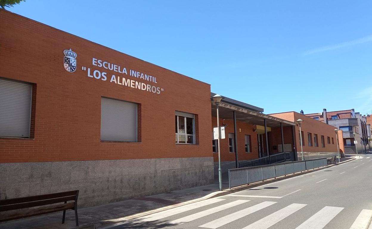 La escuela infantil Los Almendros de Lardero. 