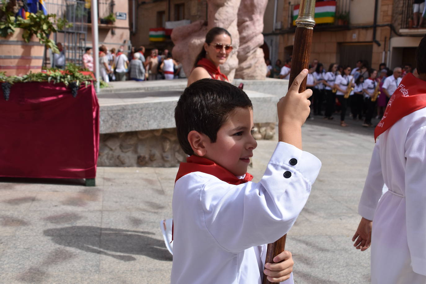 Fotos: Día de San Adrián y Santa Natalia con el tradicional pisado de uvas en Autol
