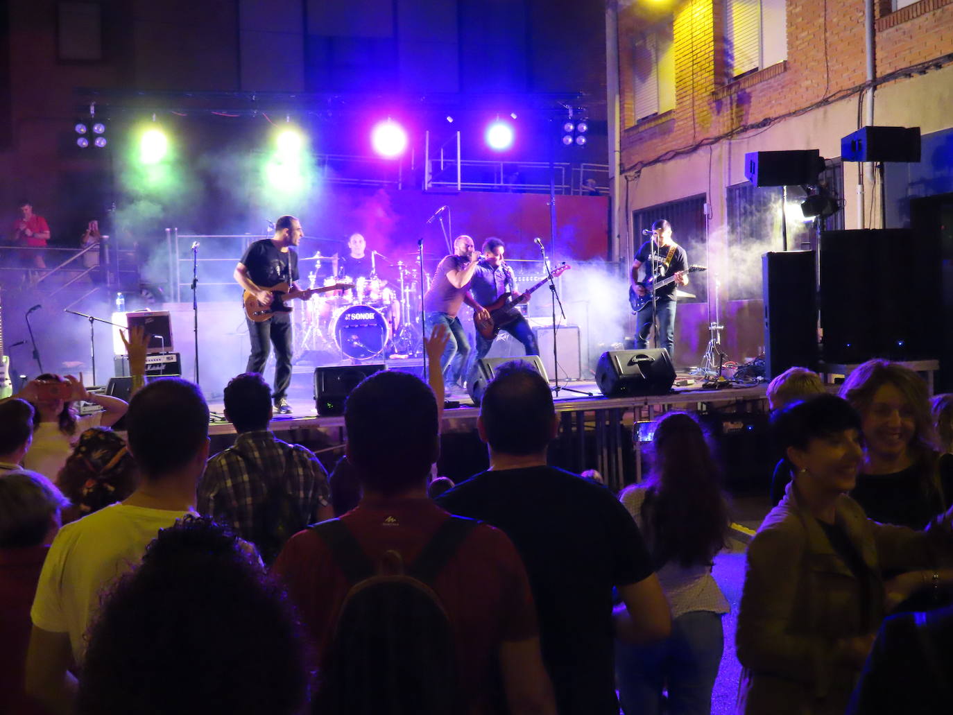 Fotos: Música y encierros en las fiestas del Burgo de Alfaro