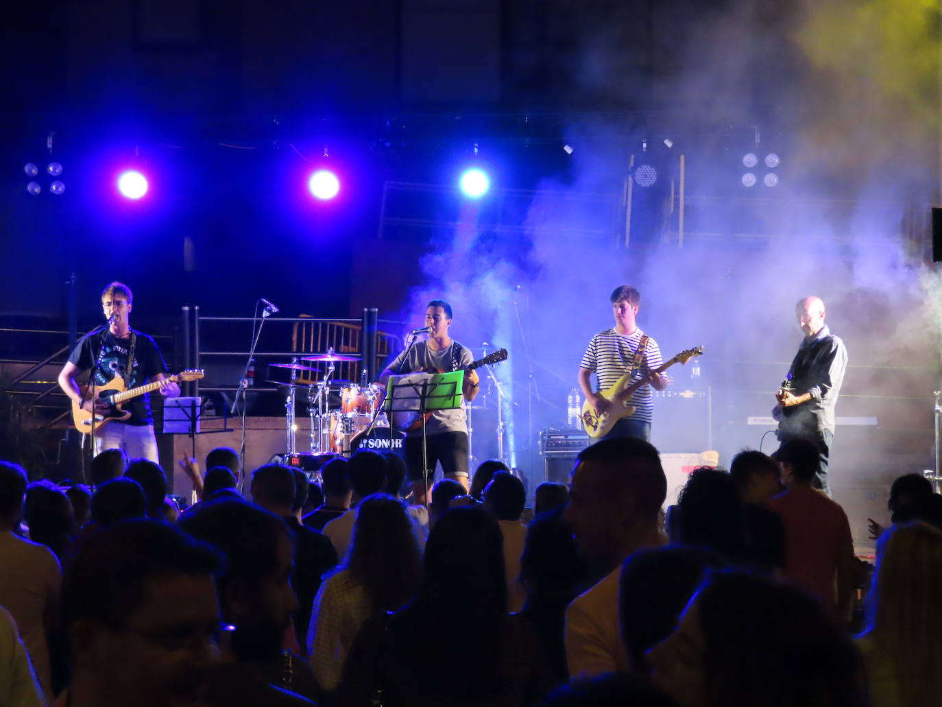 Fotos: Música y encierros en las fiestas del Burgo de Alfaro