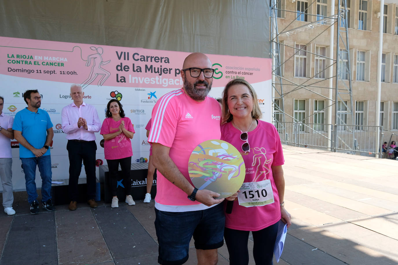 Fotos: El podio de la Carrera de la Mujer en Logroño