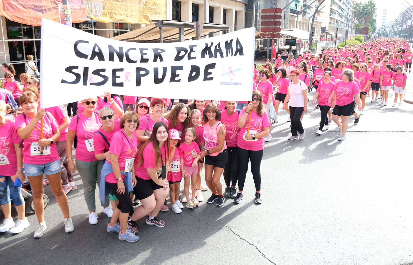 Fotos: Carrera de la Mujer en Logroño: preparación, ánimos y en la línea de salida