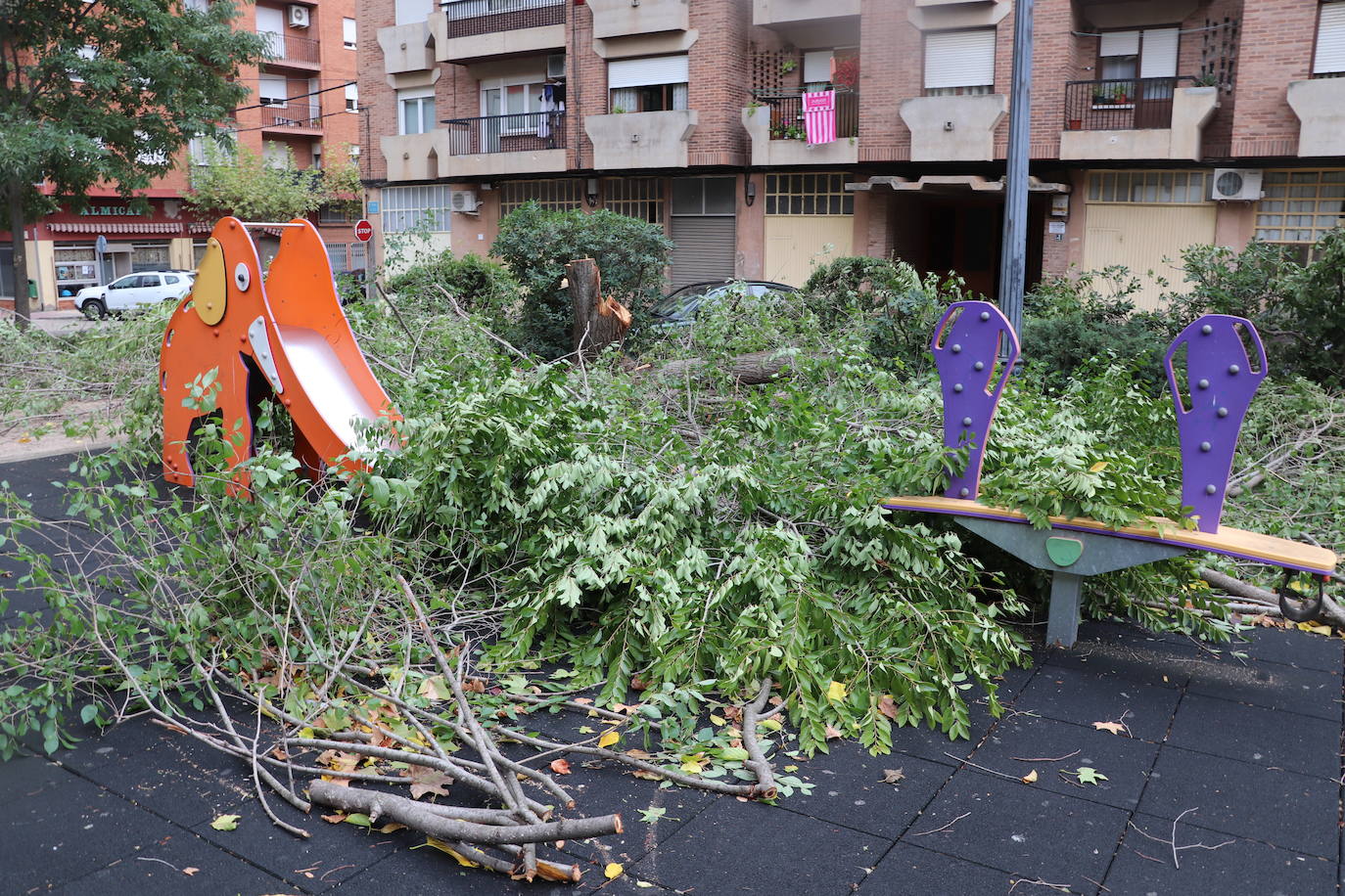 Fotos: Así ha quedado Arnedo tras la tormenta