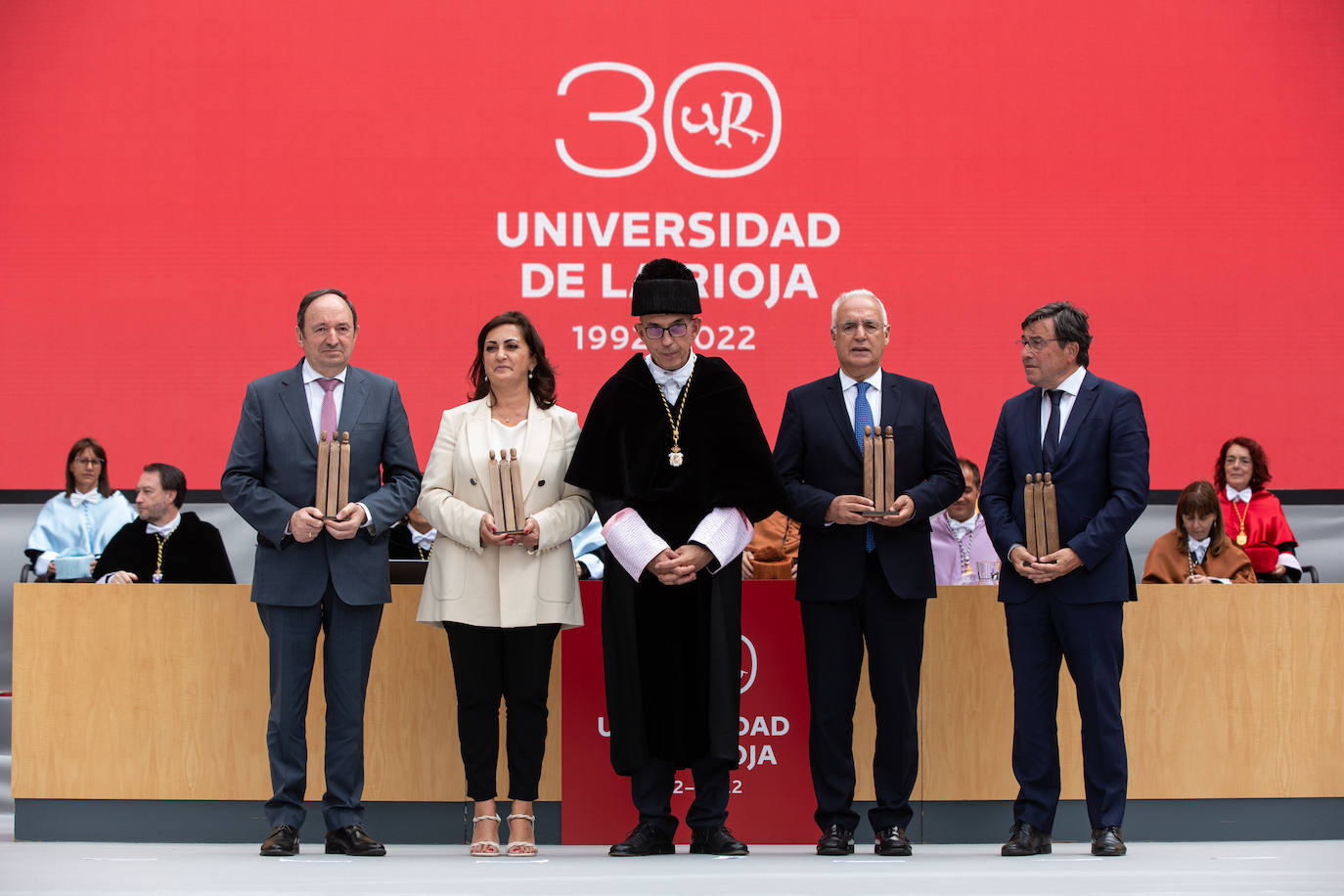 Fotos: Acto de apertura del curso 2022-2023 de la UR