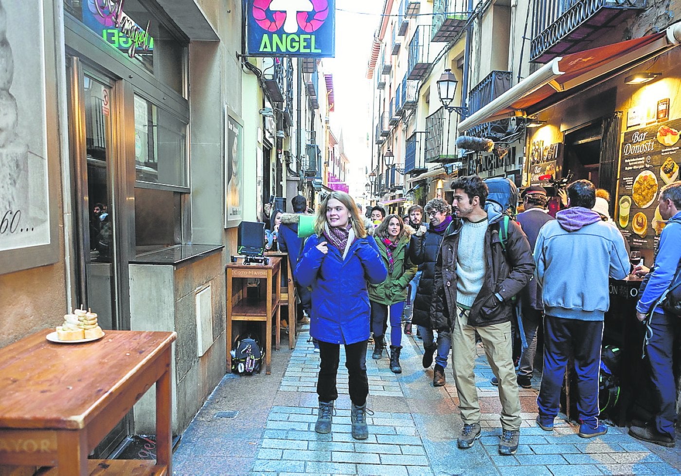 La Calle Laurel en el Espolón