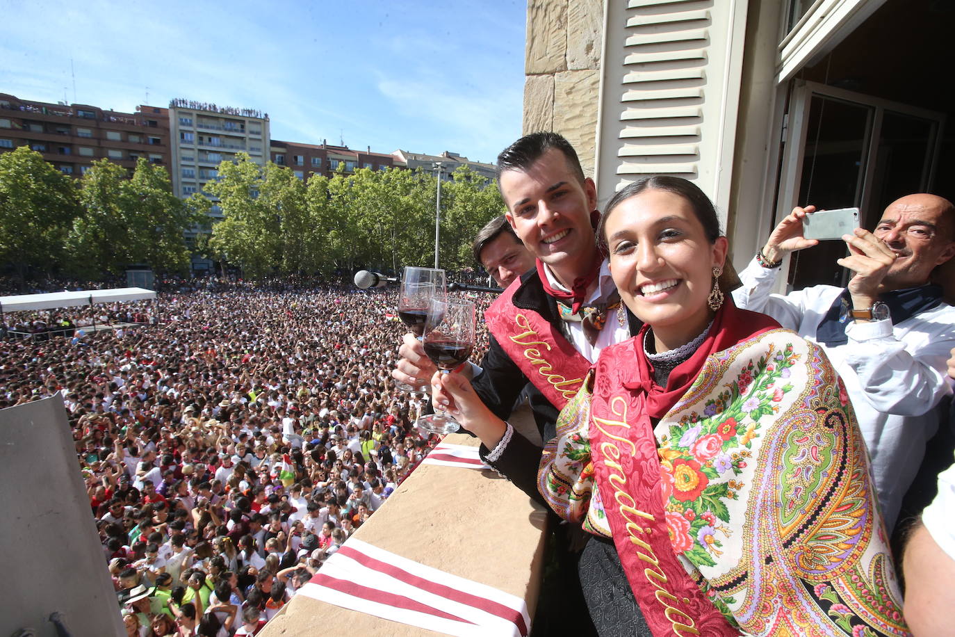 Fotos: Disparo del cohete de San Mateo