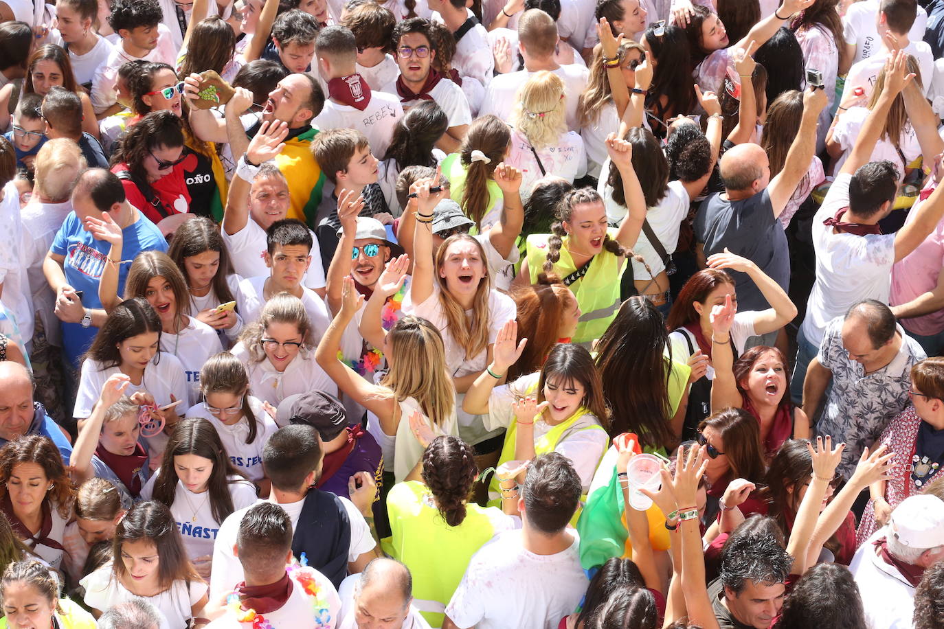 Fotos: Disparo del cohete de San Mateo