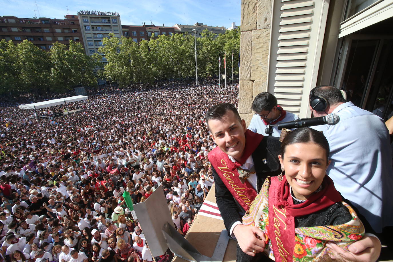 Fotos: Disparo del cohete de San Mateo