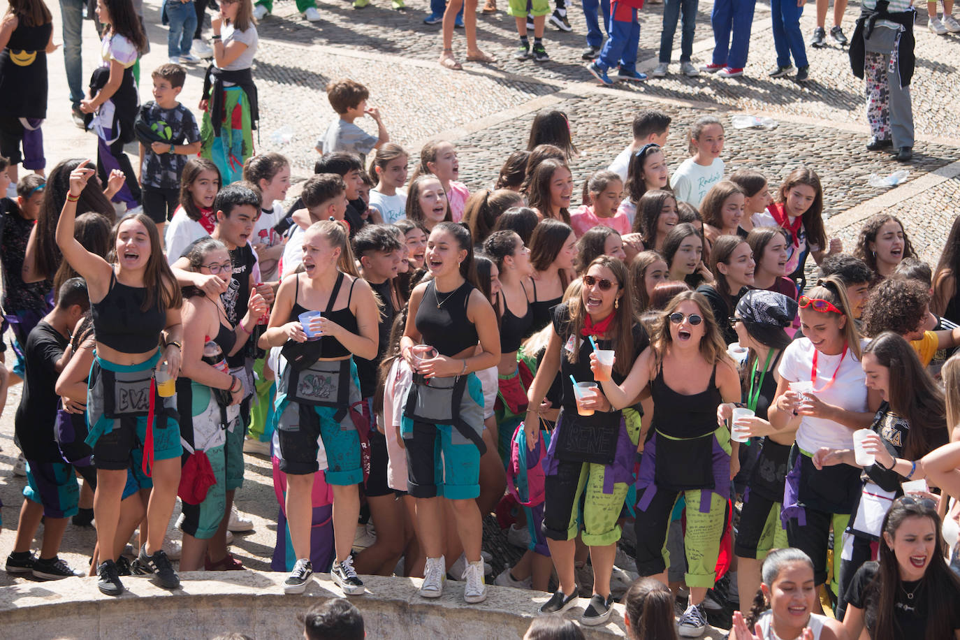 Fotos: El cohete abre las fiestas de Gracias y de San Jerónimo Hermosilla en Santo Domingo