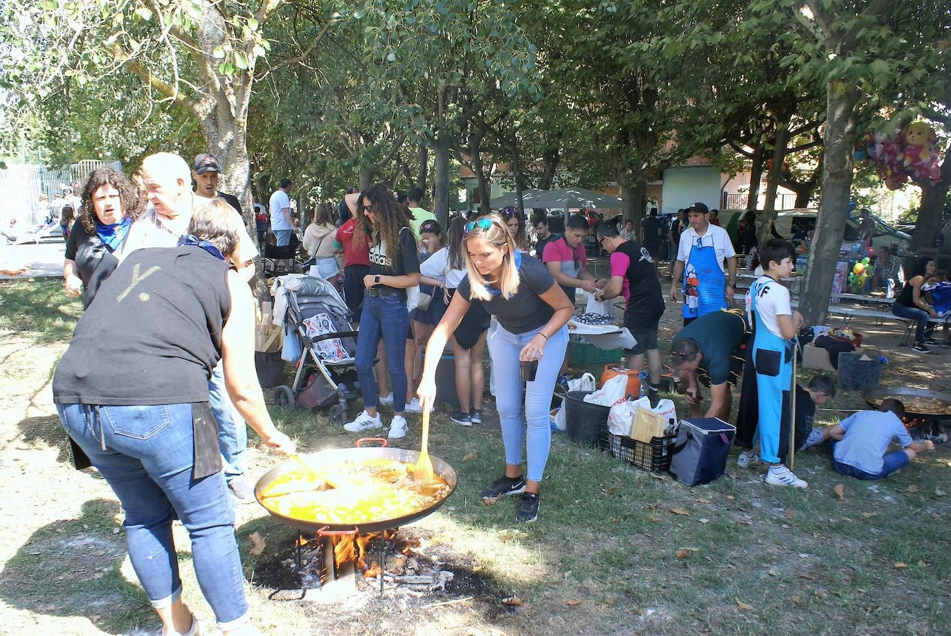 Fotos: Concurso de paellas para despedir las fiestas de Nájera