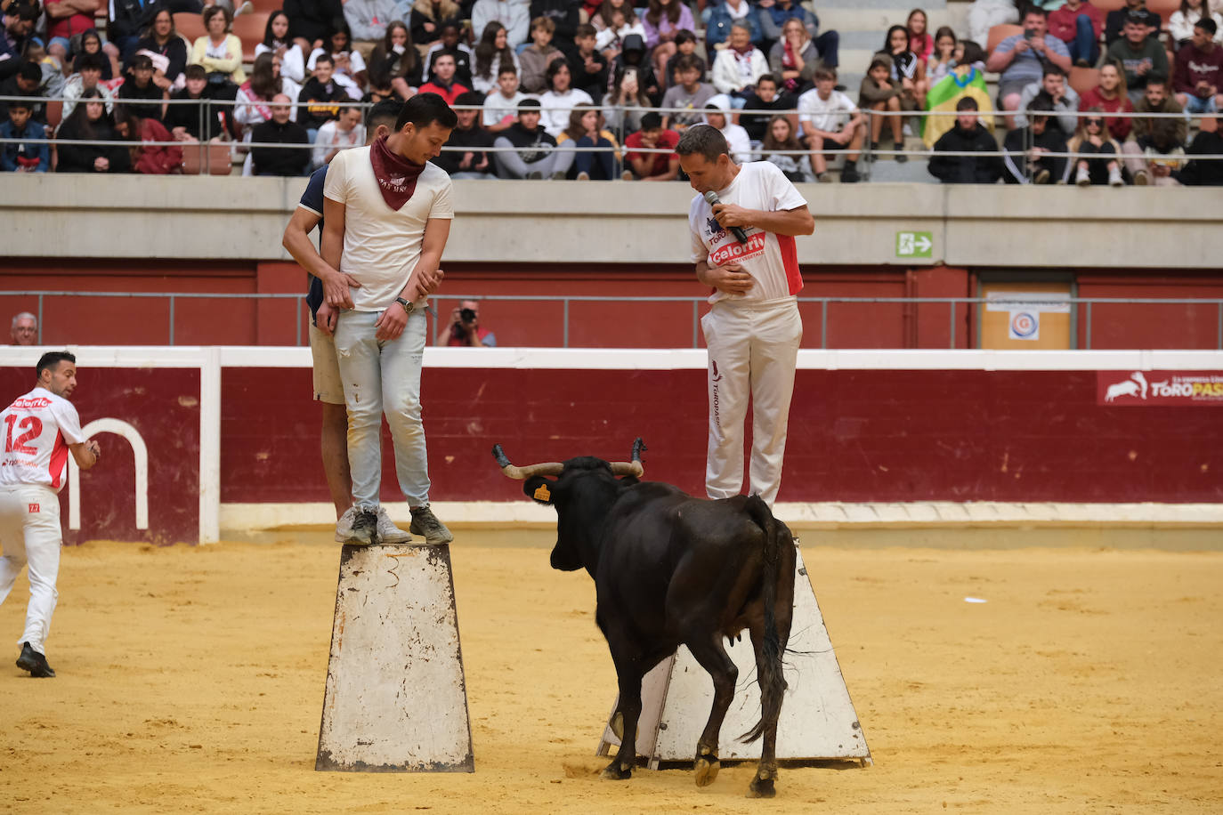 Fotos: Las vaquillas llenan La Ribera el domingo